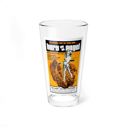 BURY ME AN ANGEL 1972 Movie Poster - Pint Glass 16oz-16oz-Go Mug Yourself