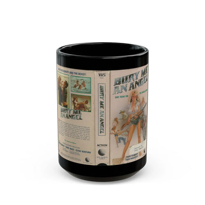 BURY ME AN ANGEL (VHS COVER) - Black Coffee Mug-15oz-Go Mug Yourself