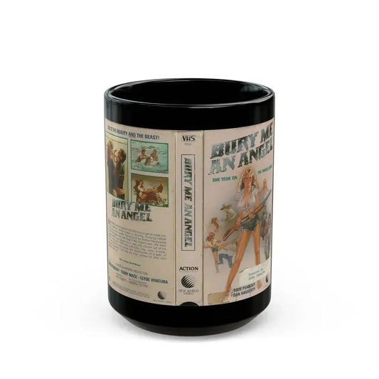 BURY ME AN ANGEL (VHS COVER) - Black Coffee Mug 15oz - Go Mug Yourself