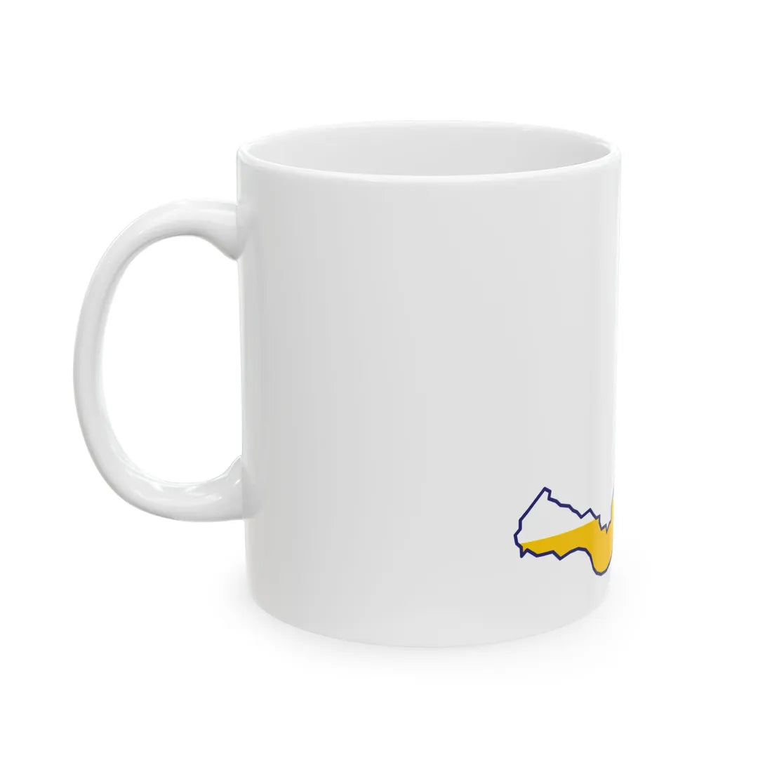 Buryatia-geo-stub (Russia) White Coffee Mug - Go Mug Yourself