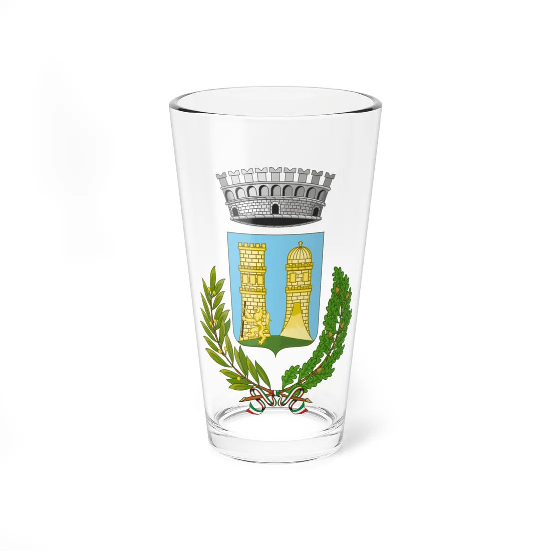Busalla-Stemma (Italy) (Coat of Arms) Pint Glass 16oz 16oz - Go Mug Yourself