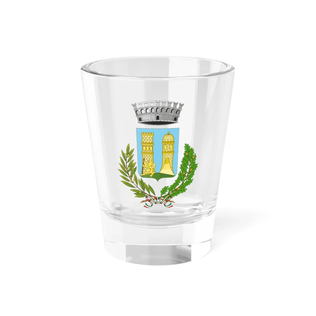 Busalla-Stemma (Italy) (Coat of Arms) Shot Glass 1.5oz 1.5oz - Go Mug Yourself