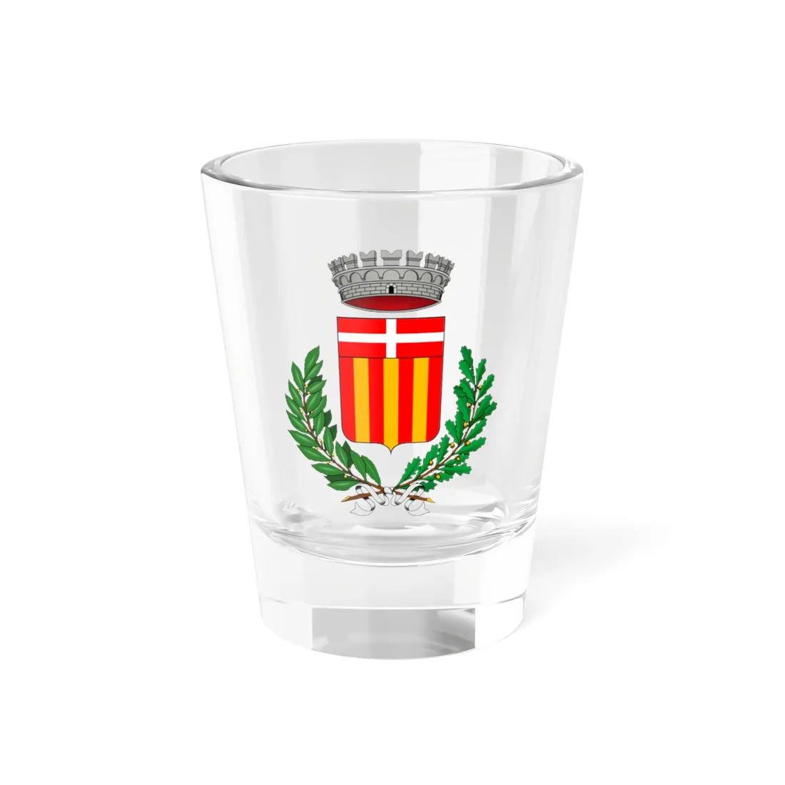 Busca-Stemma (Italy) (Coat of Arms) Shot Glass 1.5oz 1.5oz - Go Mug Yourself