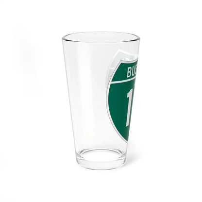 Business Interstate 10-D TX (Texas) (Road Sign) Pint Glass 16oz - Go Mug Yourself