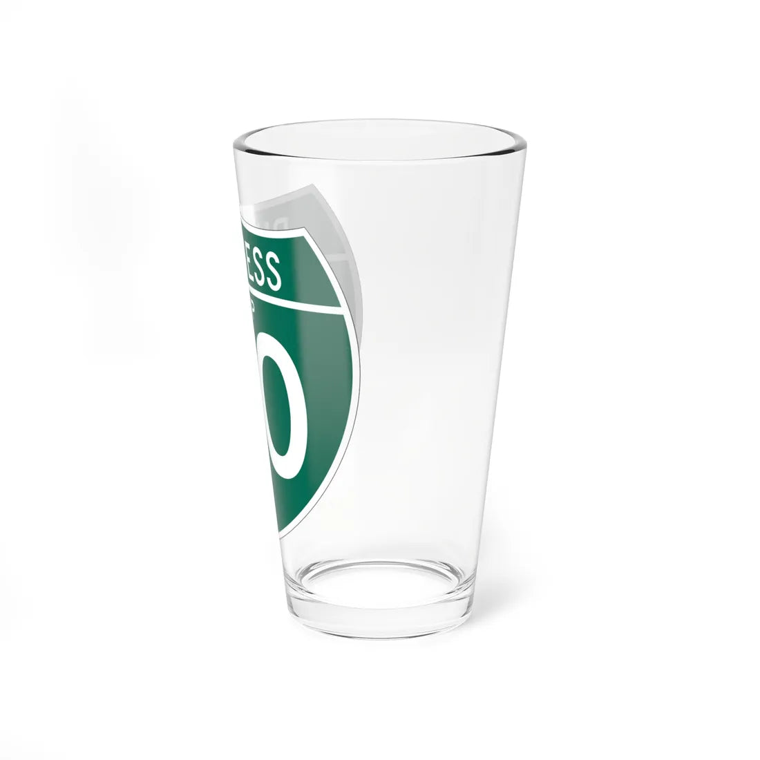 Business Interstate 20-J TX (Texas) (Road Sign) Pint Glss 16oz - Go Mug Yourself