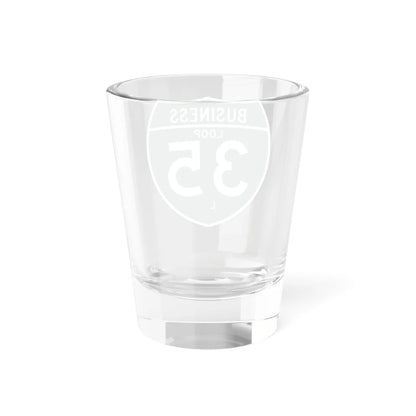 Business Interstate 35-L TX (Texas) (Road Sign) Shot Glass 1.5oz - Go Mug Yourself