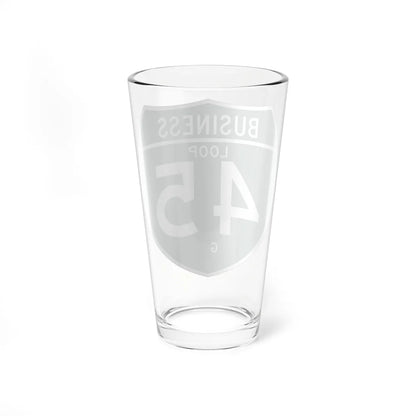 Business Interstate 45-G TX (Texas) (Road Sign) Pint Glass 16oz - Go Mug Yourself