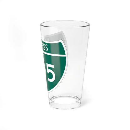 Business Loop 205 CA (California) (Road Sign) Pint Glass 16oz - Go Mug Yourself