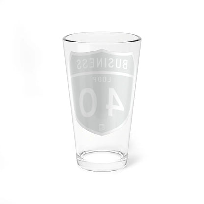 Business Loop 40 AZ 1957 (Arizona) (Road Sign) Pint Glass 16oz - Go Mug Yourself