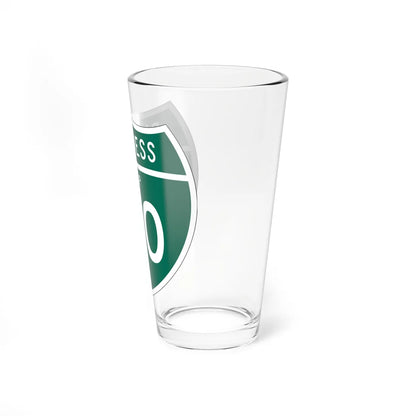 Business Loop 40 AZ 1957 (Arizona) (Road Sign) Pint Glass 16oz - Go Mug Yourself