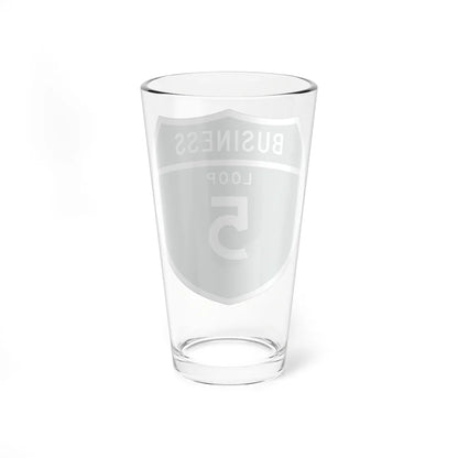 Business Loop 5 CA (California) (Road Sign) Pint Glass 16oz - Go Mug Yourself