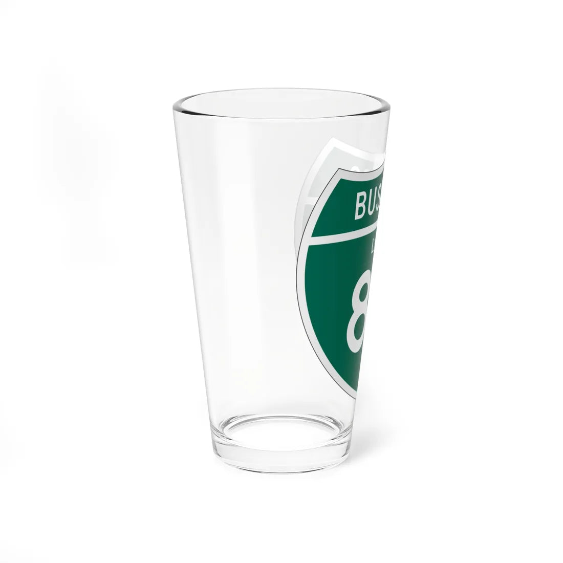 Business Loop 80 CA (California) (Road Sign) Pint Glass 16oz - Go Mug Yourself