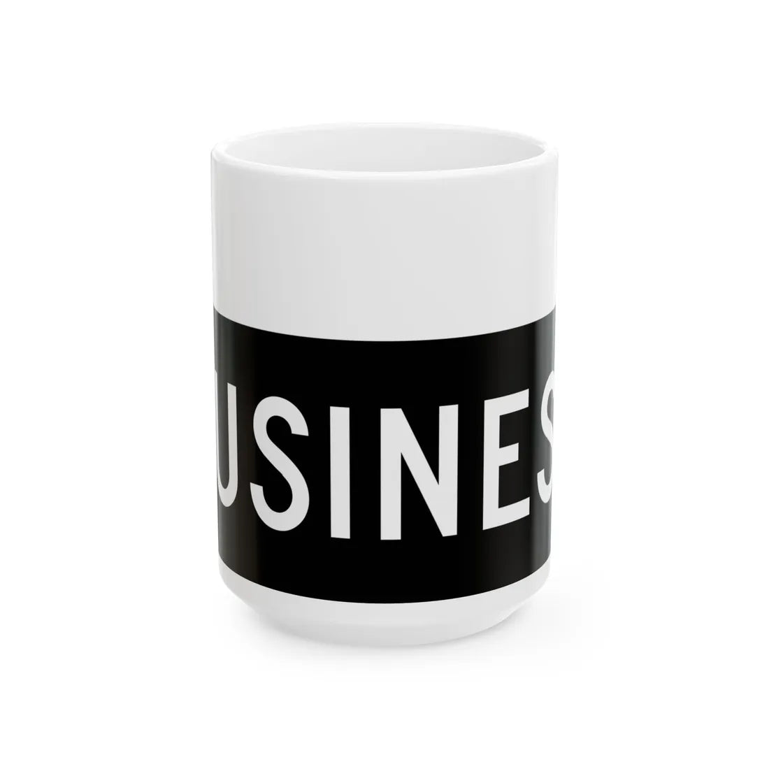 Business plate black FL 1956 (Florida) (Road Sign) White Coffee Mug 15oz - Go Mug Yourself