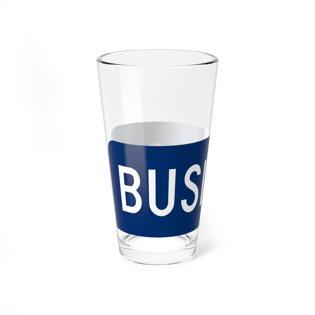 Business plate blue FL 1956 (Florida) (Road Sign) Pint Glass 16oz - Go Mug Yourself