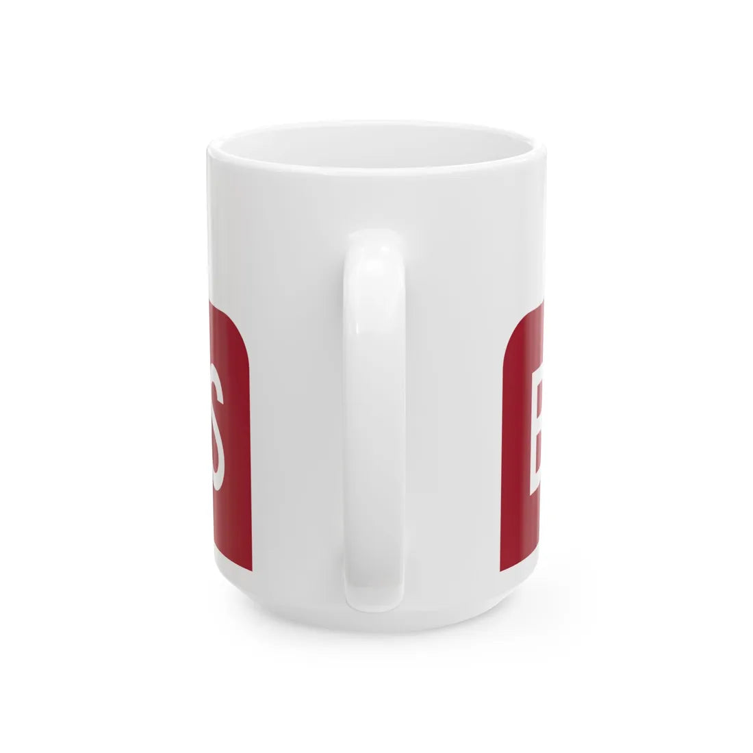 Business plate red FL 1956 (Florida) (Road Sign) White Coffee Mug - Go Mug Yourself