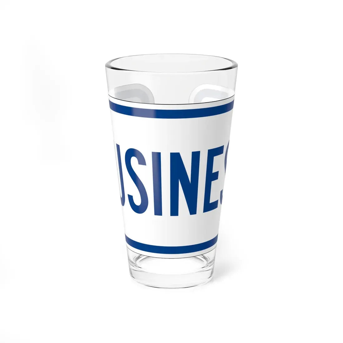 Business plate South Carolina (South Carolina) (Road Sign) Pint Glass 16oz 16oz - Go Mug Yourself