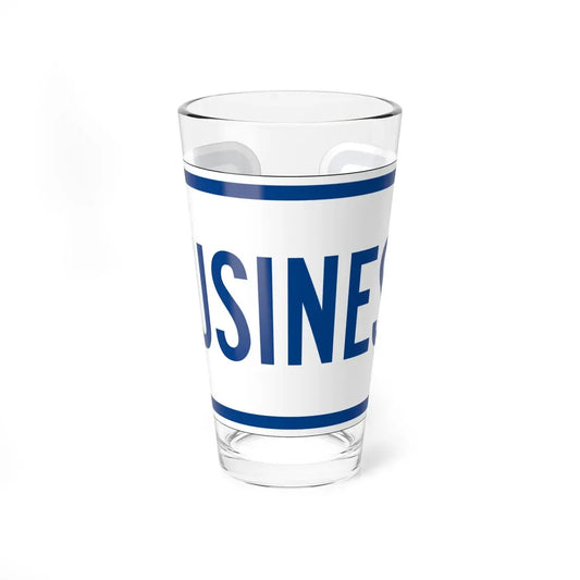 Business plate South Carolina (South Carolina) (Road Sign) Pint Glass 16oz 16oz - Go Mug Yourself