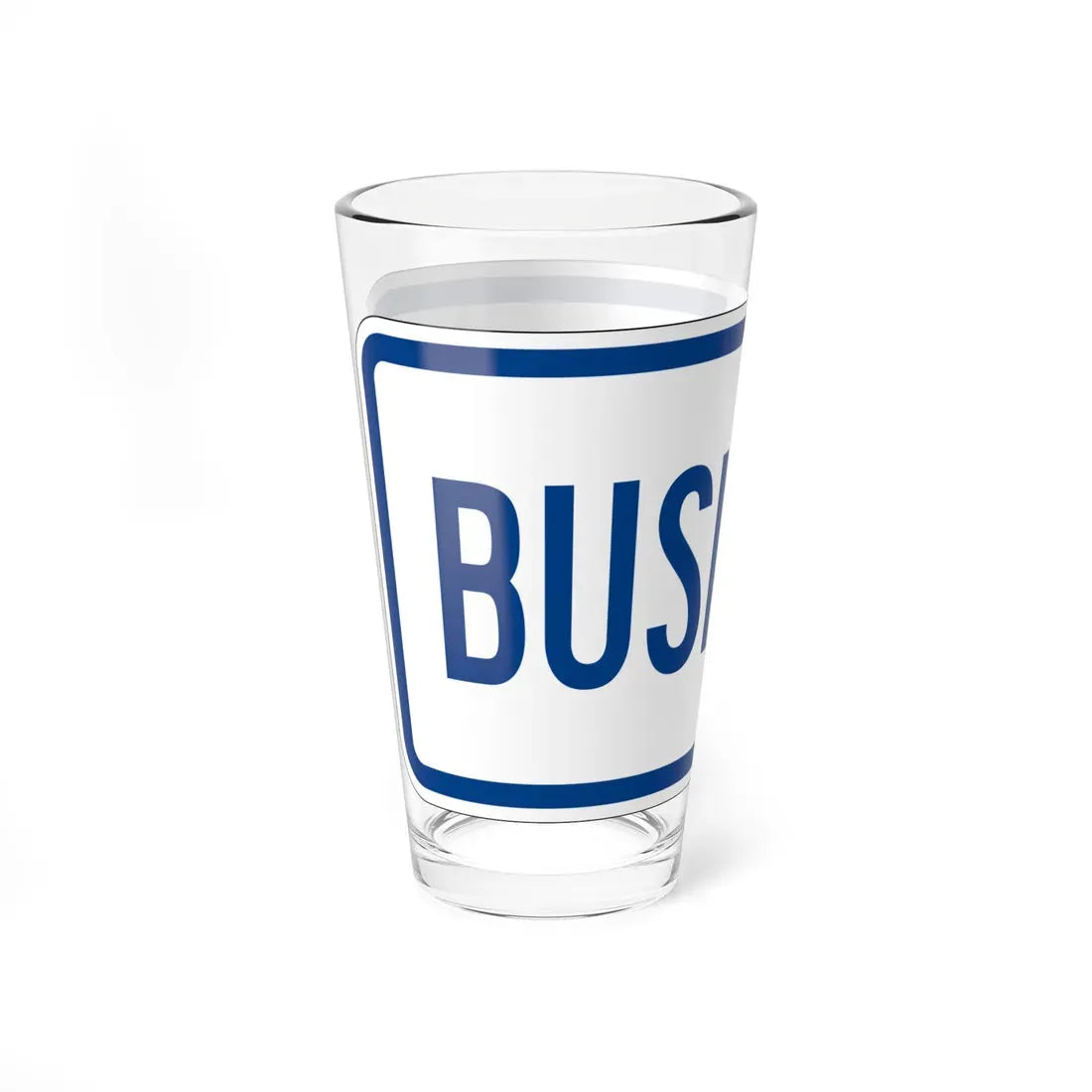Business plate South Carolina (South Carolina) (Road Sign) Pint Glass 16oz - Go Mug Yourself