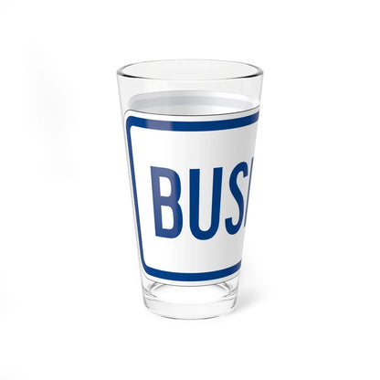 Business plate South Carolina (South Carolina) (Road Sign) Pint Glass 16oz - Go Mug Yourself