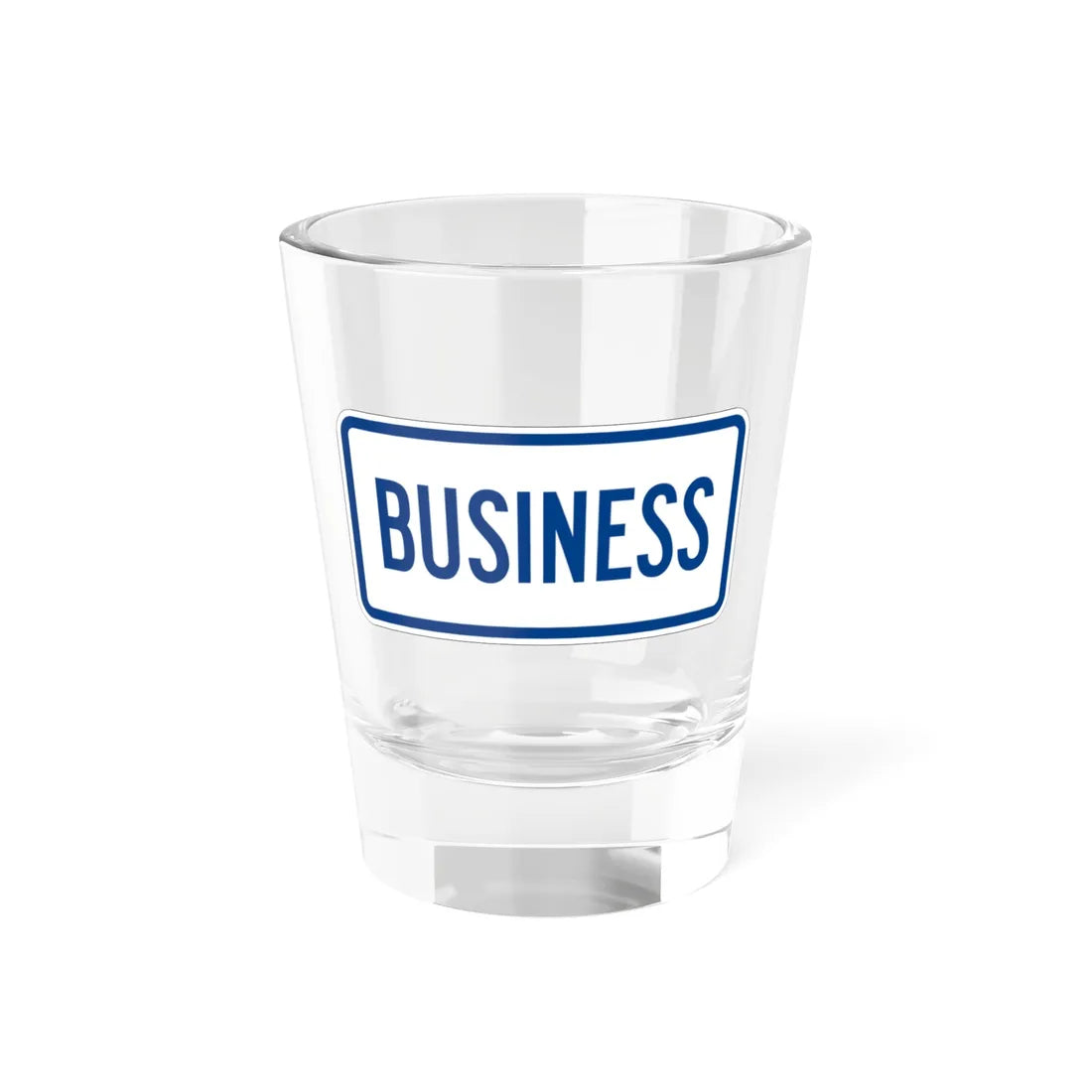 Business plate South Carolina (South Carolina) (Road Sign) Shot Glass 1.5oz 1.5oz - Go Mug Yourself