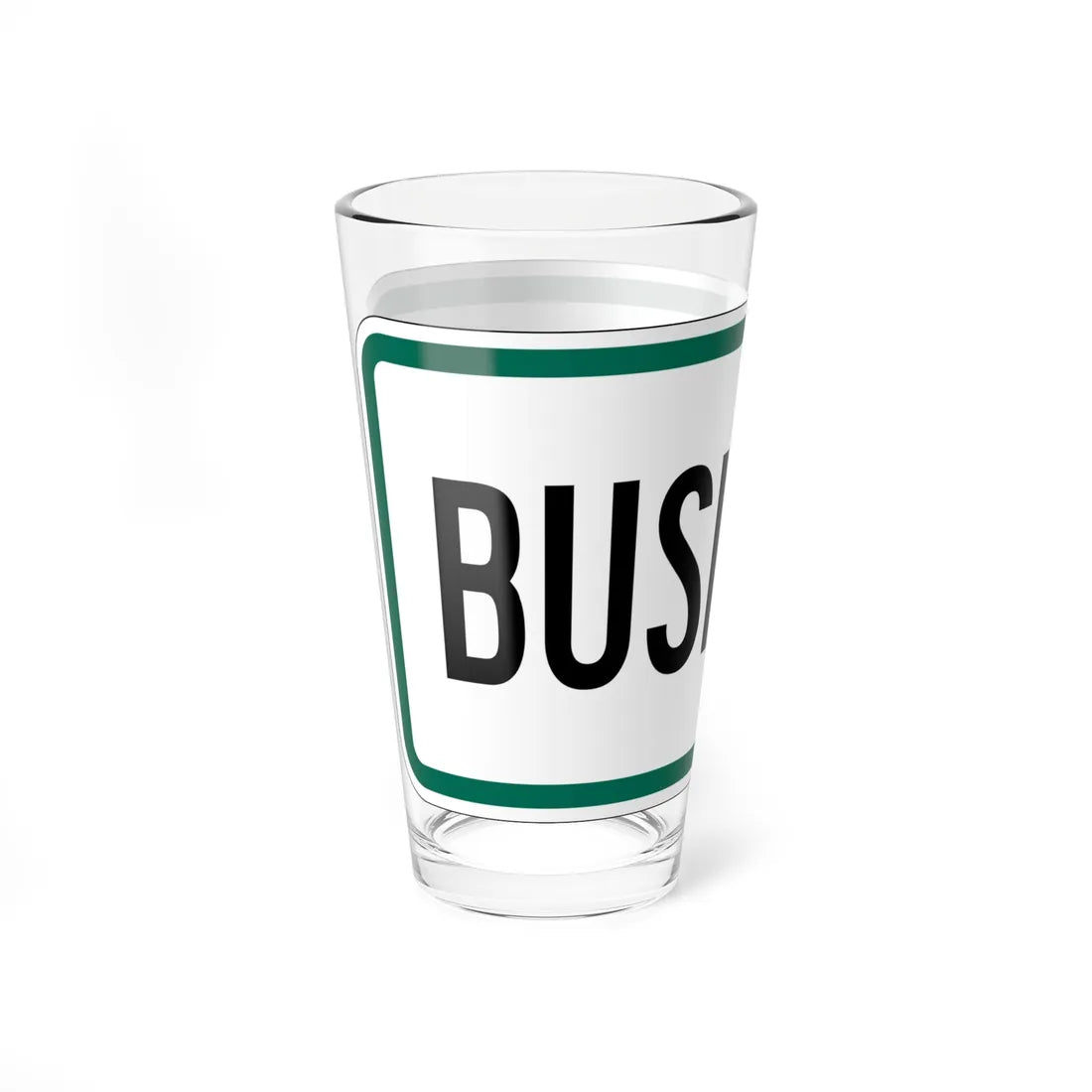 Business plate South Dakota (South Dakota) (Road Sign) Pint Glss 16oz - Go Mug Yourself