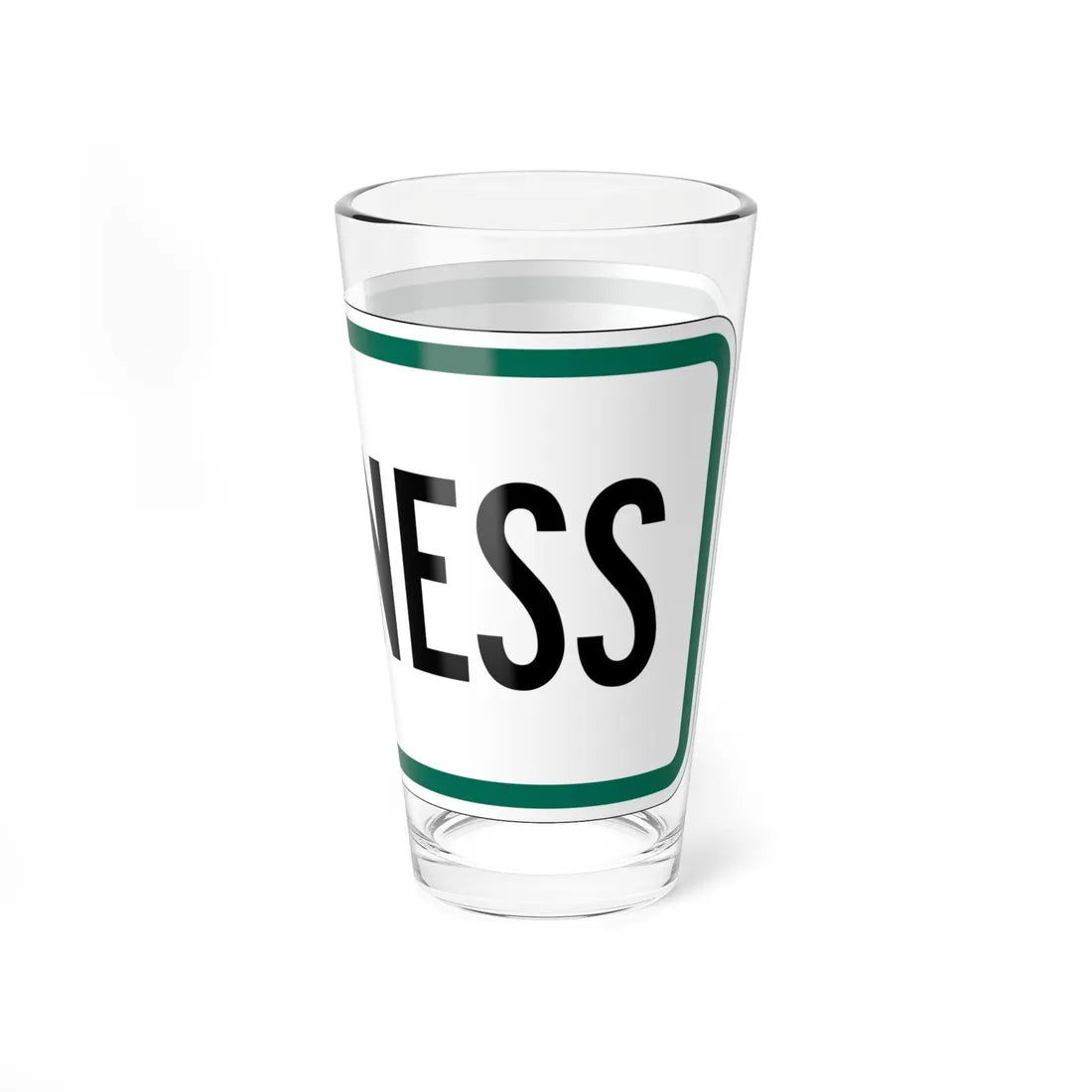 Business plate South Dakota (South Dakota) (Road Sign) Pint Glss 16oz - Go Mug Yourself