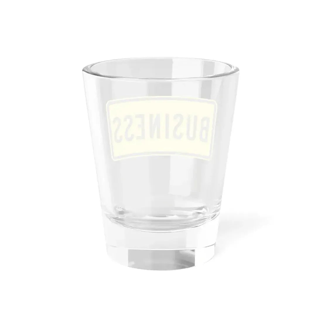 Business plate Wyoming (Wyoming) (Road Sign) Shot Glass 1.5oz - Go Mug Yourself