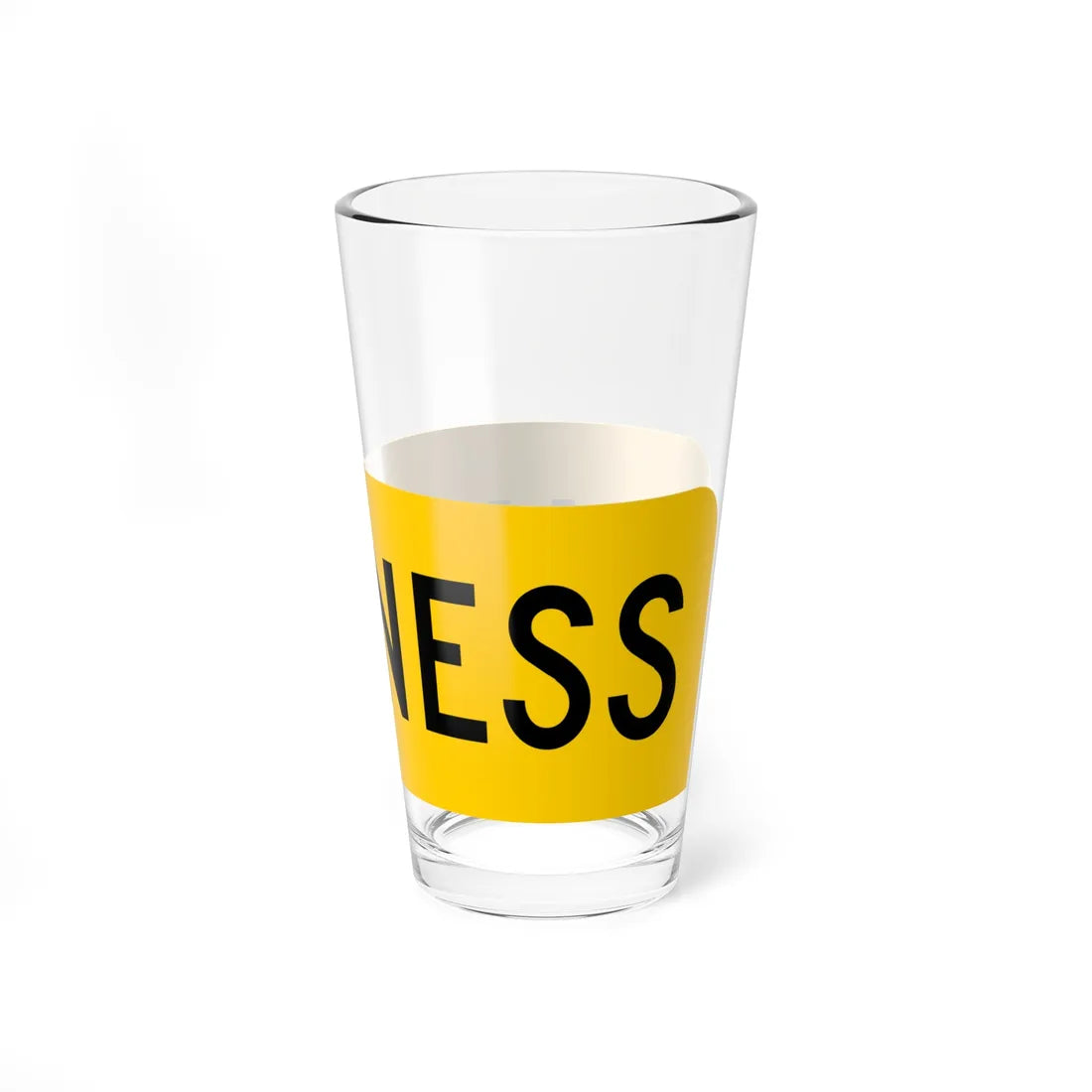 Business plate yellow FL 1956 (Florida) (Road Sign) Pint Glass 16oz - Go Mug Yourself