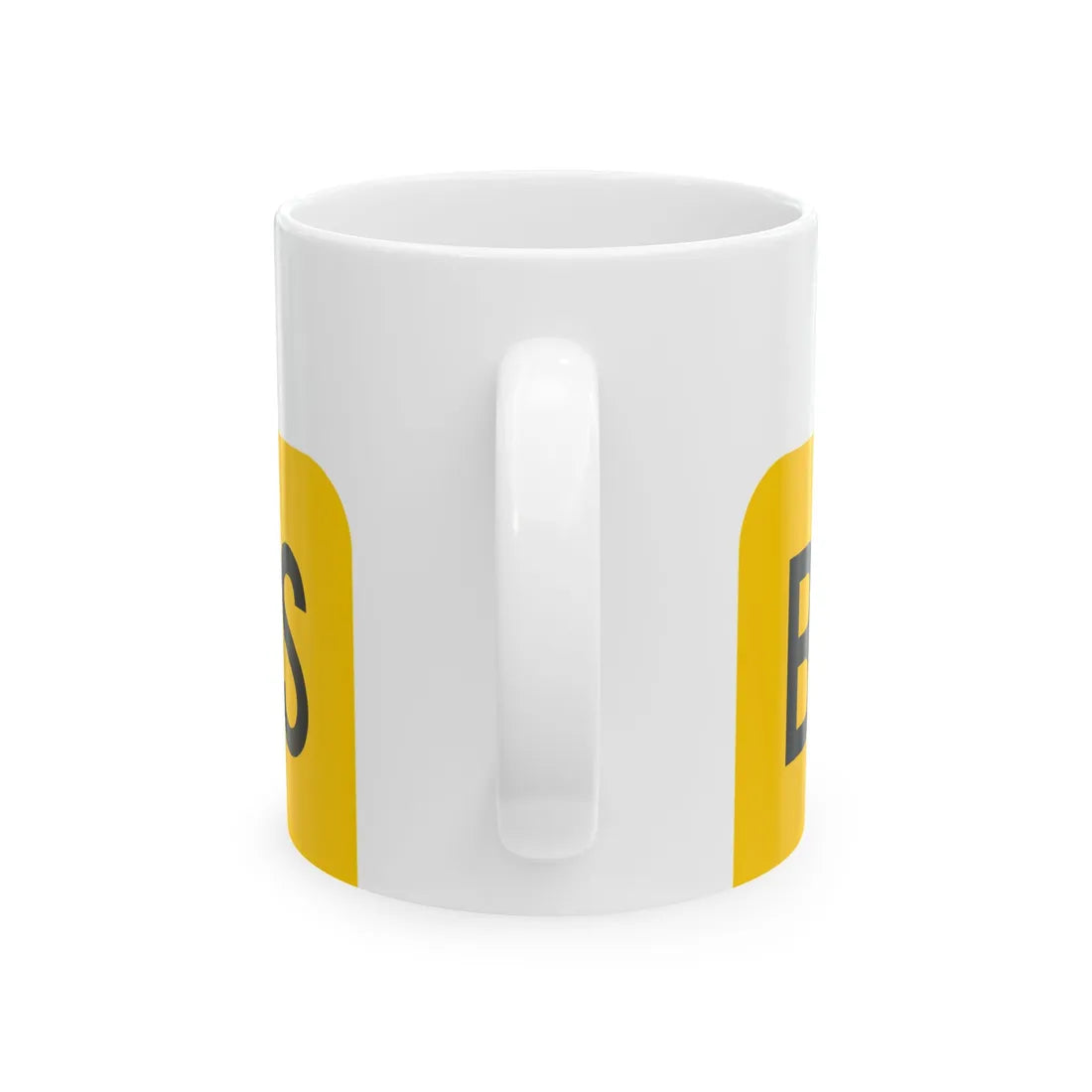 Business plate yellow FL 1956 (Florida) (Road Sign) White Coffee Mug - Go Mug Yourself