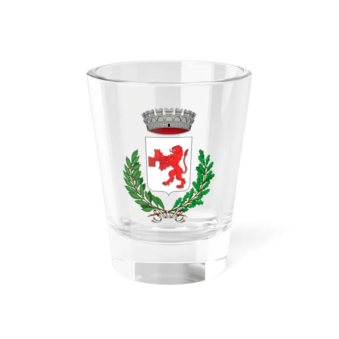 Busnago-Stemma (Italy) (Coat of Arms) Shot Glass 1.5oz 1.5oz - Go Mug Yourself