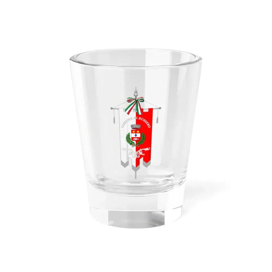 Bussero-Gonfalone (Italy) Shot Glass 1.5oz 1.5oz - Go Mug Yourself