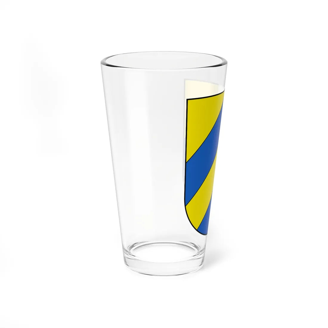 Bussnang-blazon (Switzerland) (Coat of Arms) Pint Glass 16oz - Go Mug Yourself