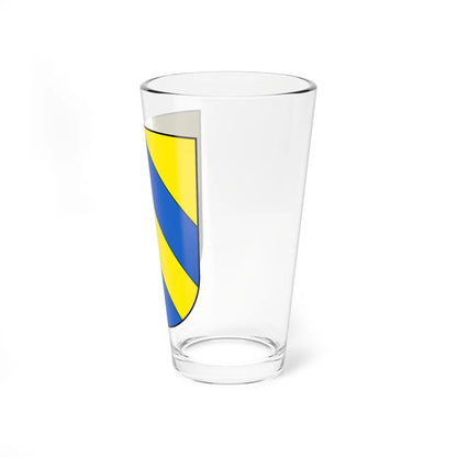 Bussnang-blazon (Switzerland) (Coat of Arms) Pint Glass 16oz - Go Mug Yourself