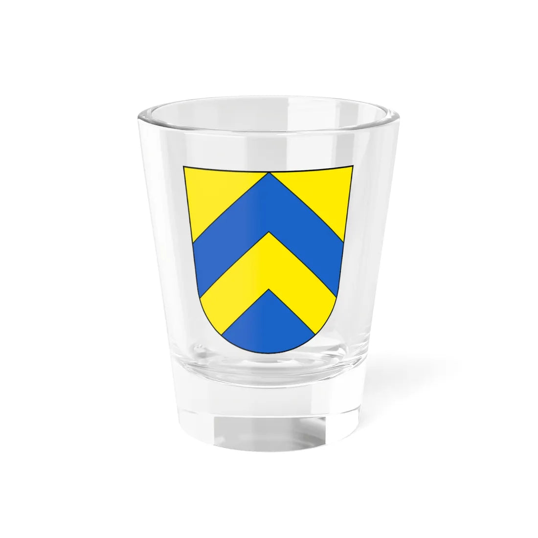 Bussnang-blazon (Switzerland) (Coat of Arms) Shot Glass 1.5oz 1.5oz - Go Mug Yourself