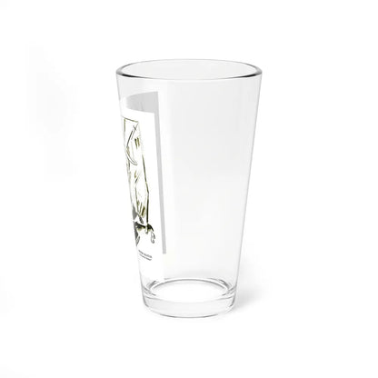 Buster Keaton, Silver Screen, March 30, 1922 (Magazine Illustration) Pint Glass 16oz-Go Mug Yourself