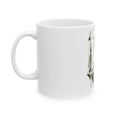 Buster Keaton, Silver Screen, March 30, 1922 - White Coffee Mug - Go Mug Yourself