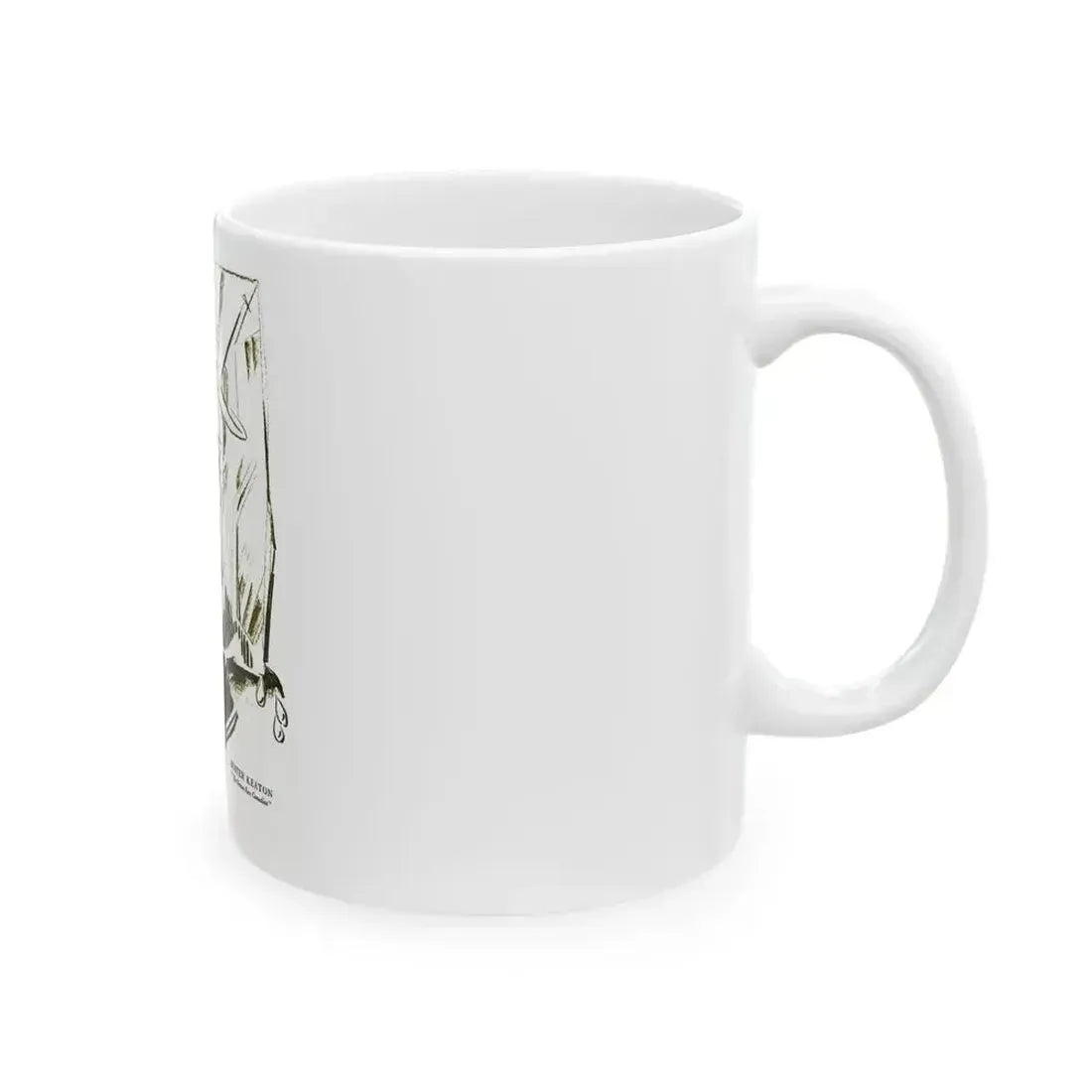 Buster Keaton, Silver Screen, March 30, 1922 - White Coffee Mug - Go Mug Yourself