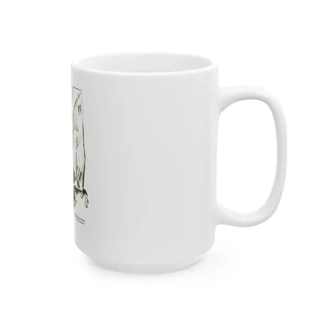 Buster Keaton, Silver Screen, March 30, 1922 - White Coffee Mug - Go Mug Yourself