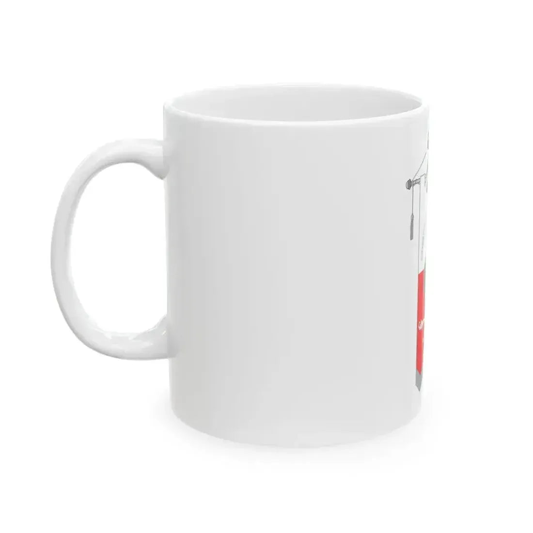 Busto Garolfo-Gonfalone (Italy) White Coffee Mug - Go Mug Yourself