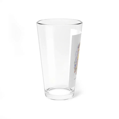 But mama,..., Esquire, January 1934 (Magazine Illustration) Pint Glass 16oz - Go Mug Yourself