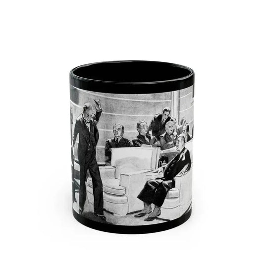 But the Melody Lingers On, Liberty magazine, November 21, 1936 - Black Coffee Mug 11oz - Go Mug Yourself