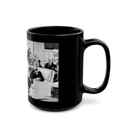 But the Melody Lingers On, Liberty magazine, November 21, 1936 - Black Coffee Mug - Go Mug Yourself