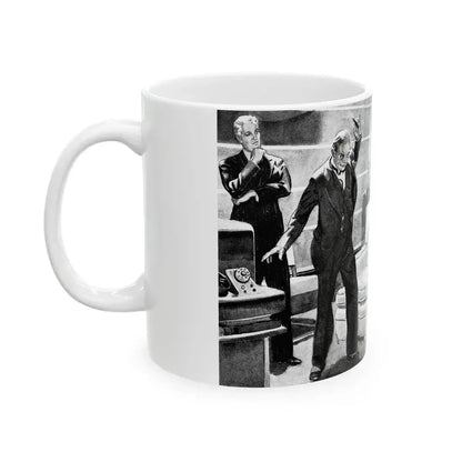 But the Melody Lingers On, Liberty magazine, November 21, 1936 - White Coffee Mug - Go Mug Yourself