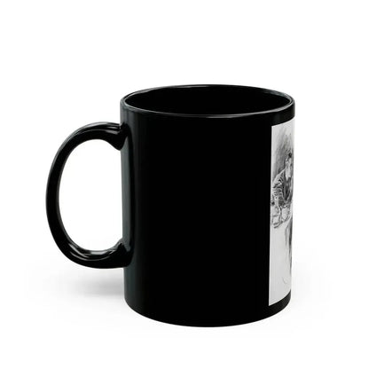 But You Could Go into His Arms, interior magazine illustration - Black Coffee Mug - Go Mug Yourself