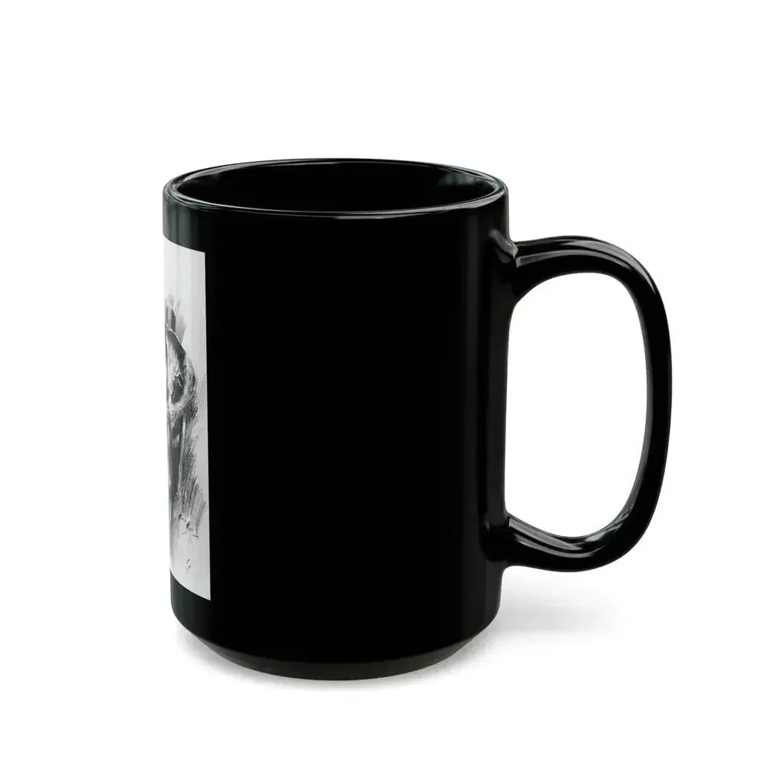 But You Could Go into His Arms, interior magazine illustration - Black Coffee Mug - Go Mug Yourself