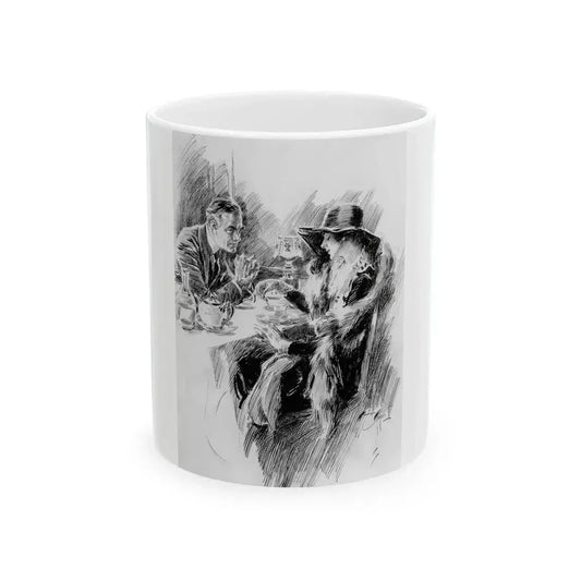 But You Could Go into His Arms, interior magazine illustration - White Coffee Mug 11oz - Go Mug Yourself