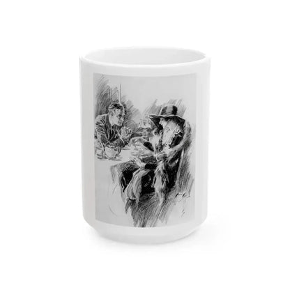 But You Could Go into His Arms, interior magazine illustration - White Coffee Mug 15oz - Go Mug Yourself