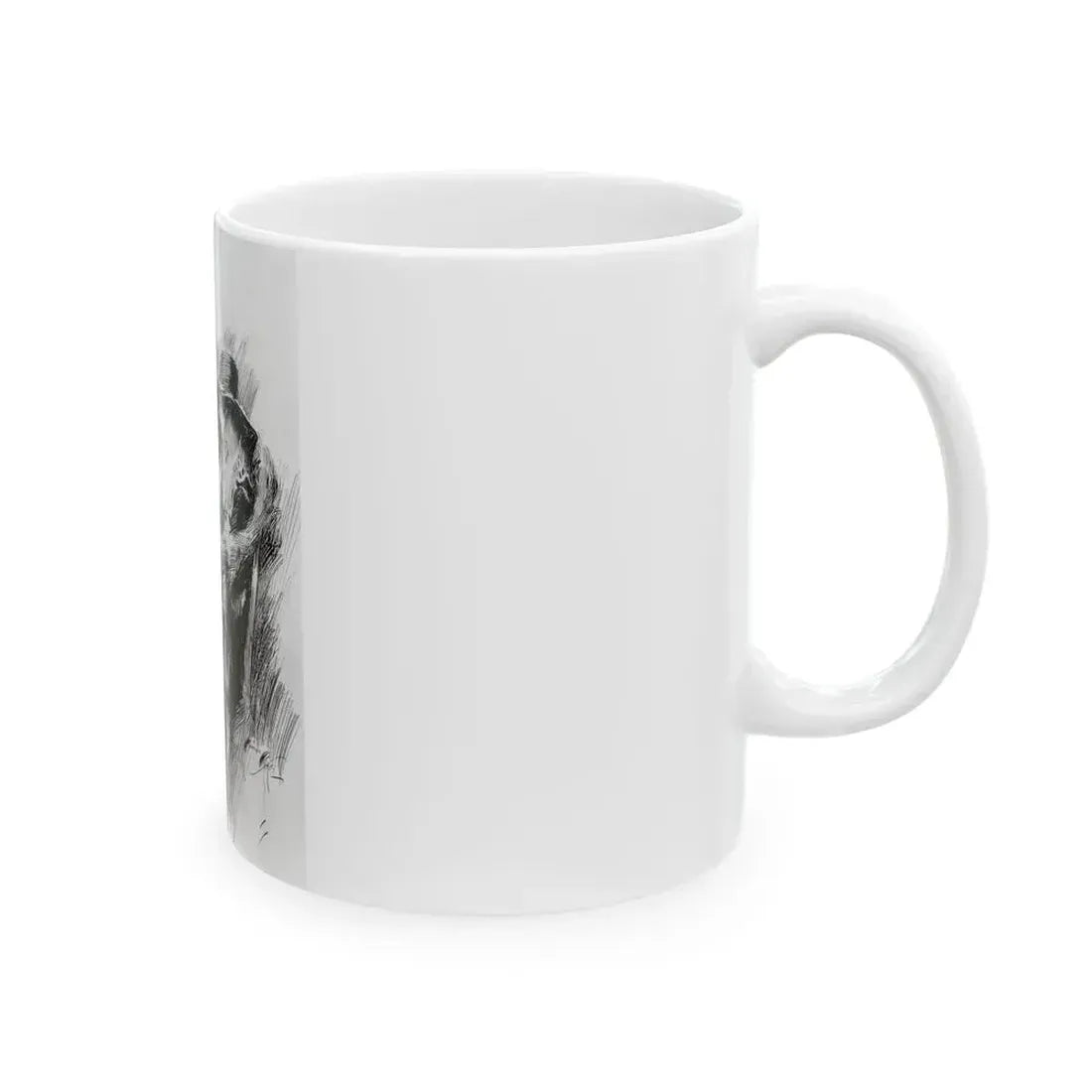 But You Could Go into His Arms, interior magazine illustration - White Coffee Mug - Go Mug Yourself