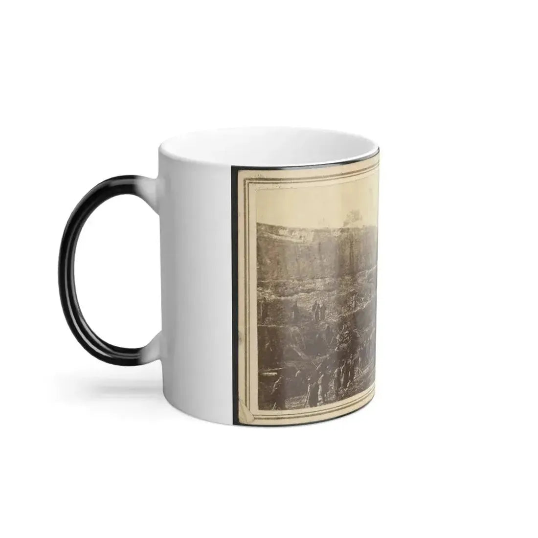 Butler's Dutch Gap Canal, James River, Virginia (U.S. Civil War) Color Changing Coffee Mug 11oz - Go Mug Yourself