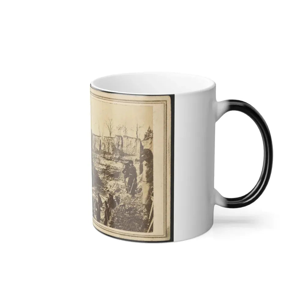 Butler's Dutch Gap Canal, James River, Virginia (U.S. Civil War) Color Changing Coffee Mug 11oz - Go Mug Yourself
